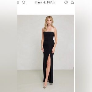 Park and Fifth Black Jupiter Dress